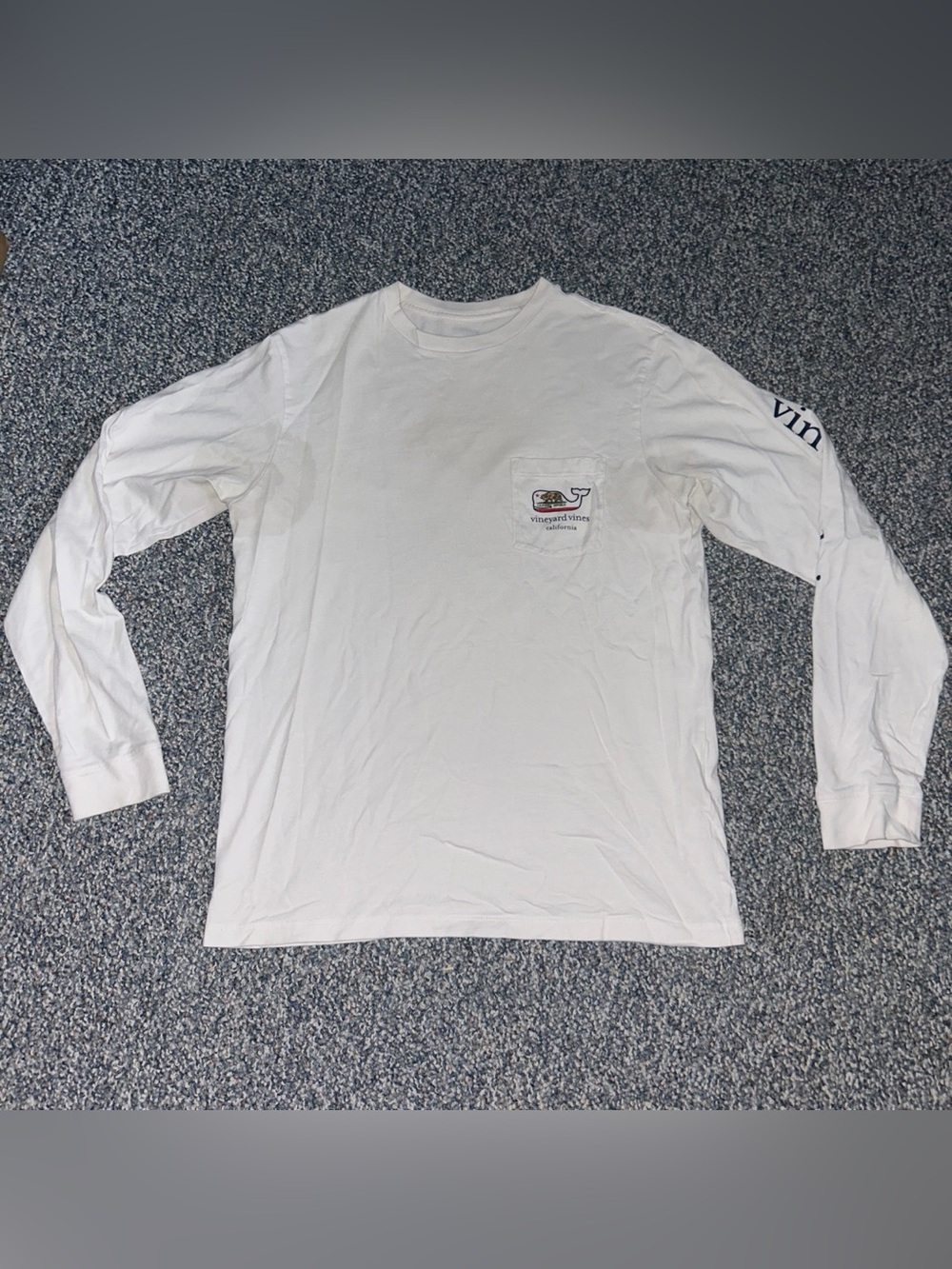 Vineyard Vines California Long-Sleeve Pocket Tee